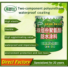 Weatherresistance Extension Two Component Polyurethane Waterproof Coating